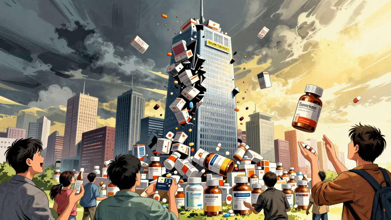 Cityscape transforming from expensive brands to affordable generics