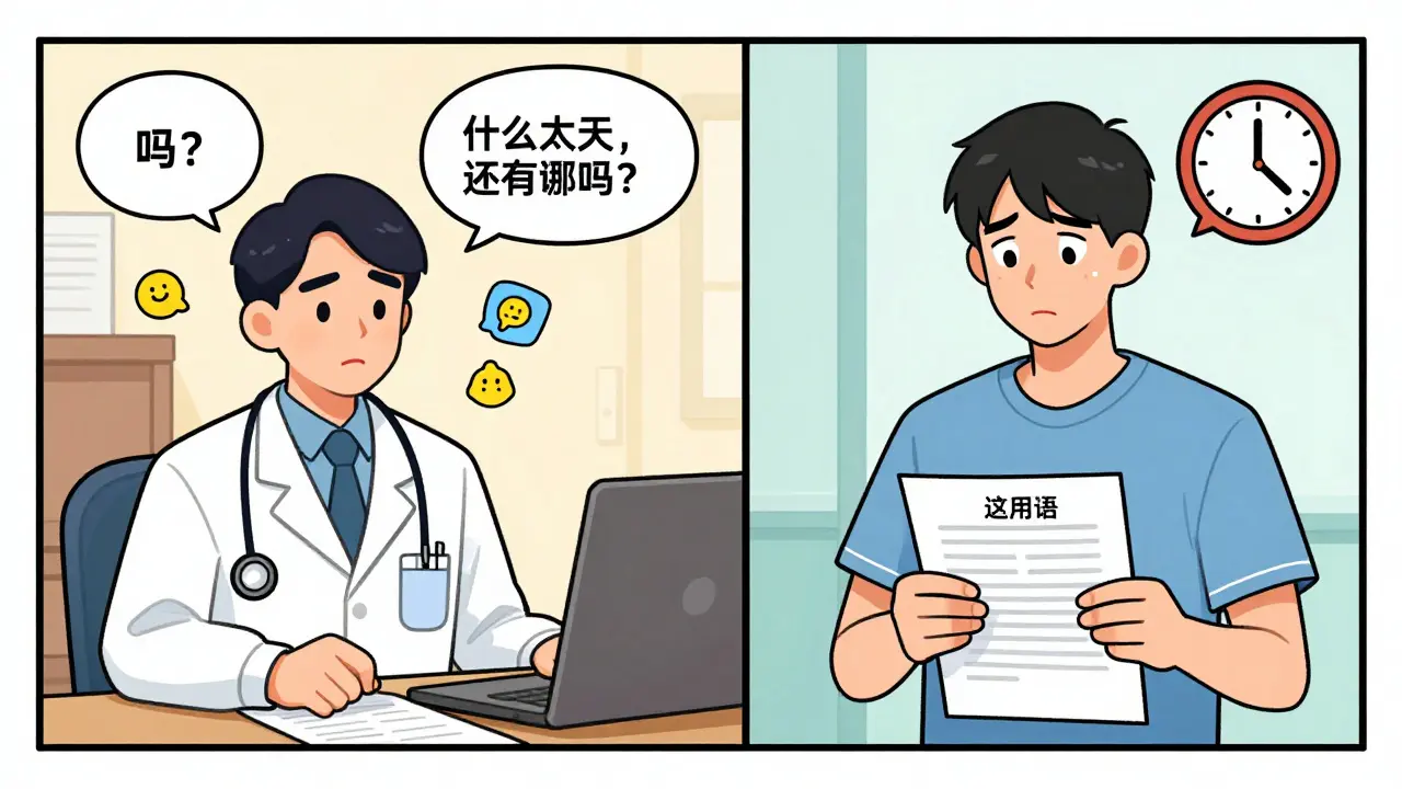 Split view comparing real-time feedback vs end-of-visit checks in anime style.