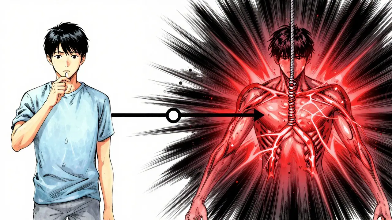 Manhua art showing augmentation risks of dopamine drugs for RLS